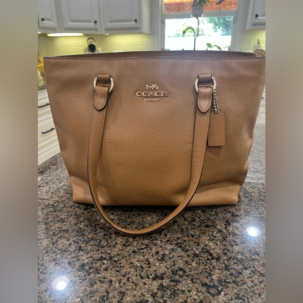 Coach Pebble Leather Tote
